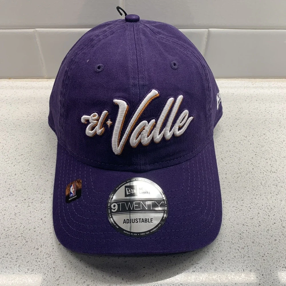 Phoenix Suns New Era 9TWENTY 2023-24 City Edition Purple Adjustable Cap Hat OSFM